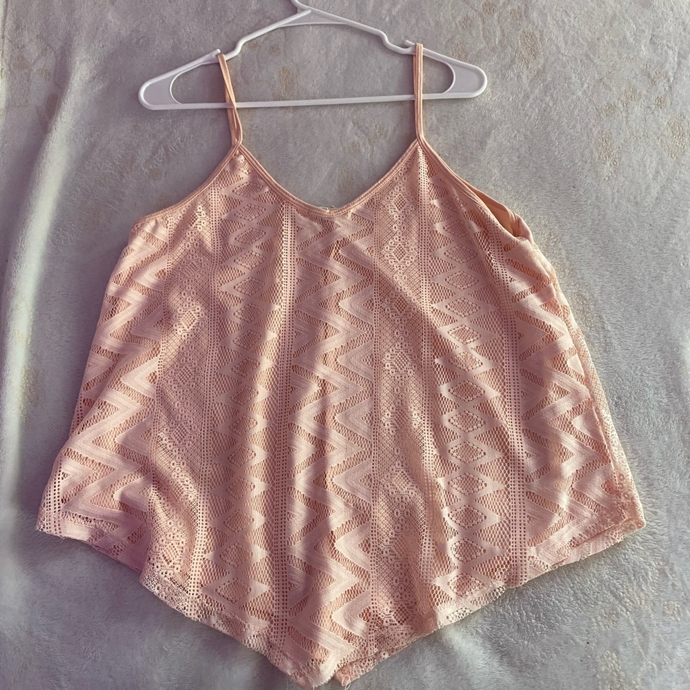 Coral Love Spell tank top